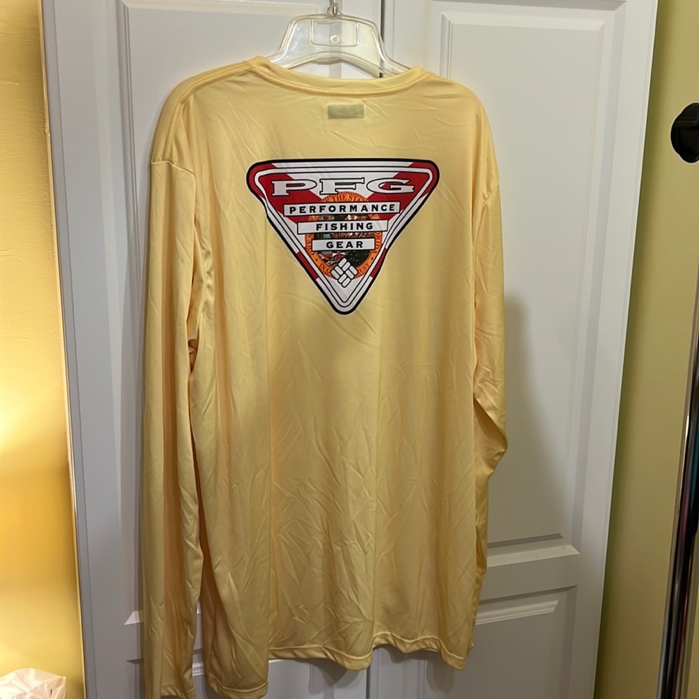 Columbia 2XL Performance Fishing Gear Long Sleeve Shirt